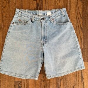 Levi's Light Blue Jean Shorts for Men